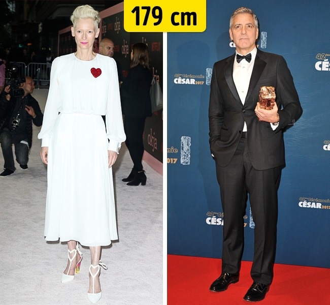 12 Famous Men and Women who's Heights are Exactly the Same