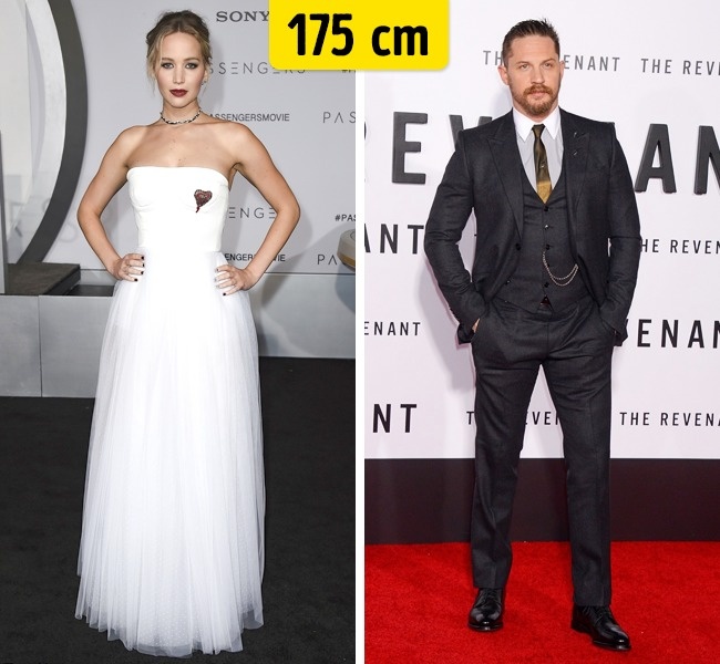 12 Famous Men and Women who's Heights are Exactly the Same 12 Famous Men and Women who's Heights are Exactly the Same