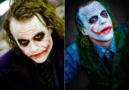 10 Cosplayers identical to the characters, They could go through the actor and no one would notice Joker