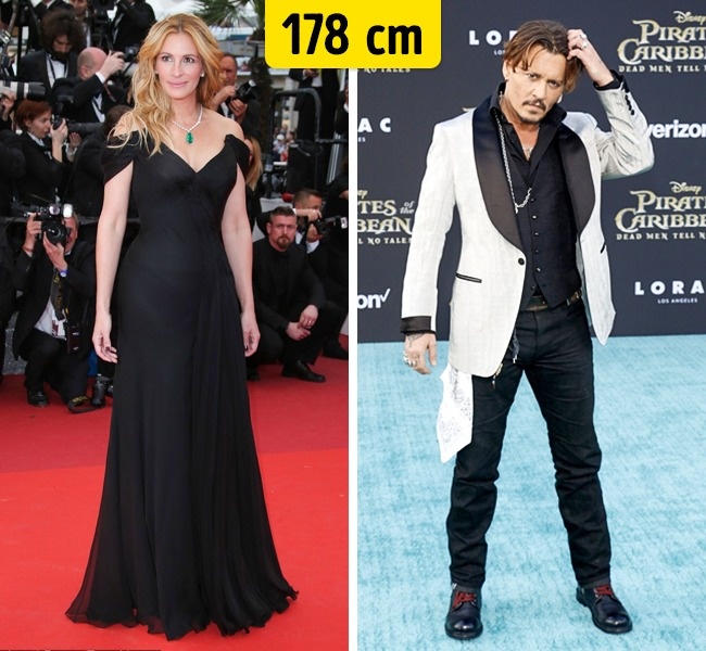 12 Famous Men and Women who's Heights are Exactly the Same