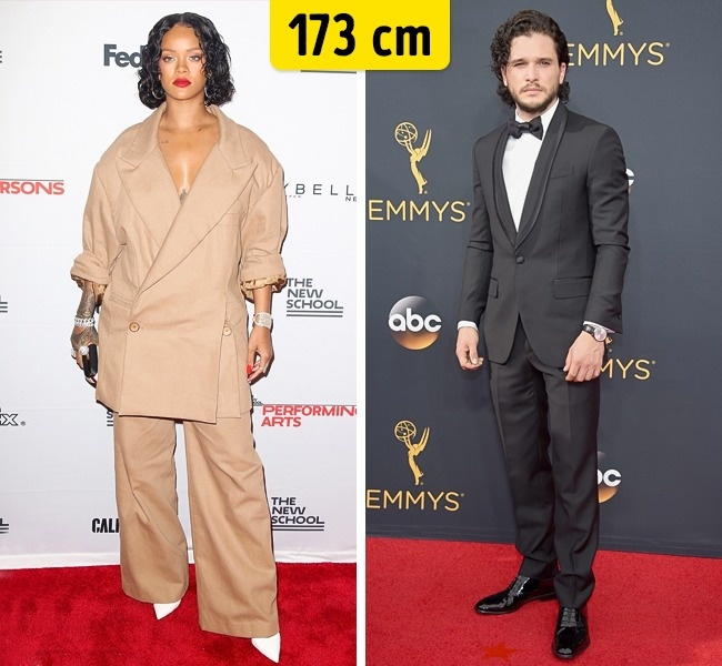 12 Famous Men and Women who's Heights are Exactly the Same