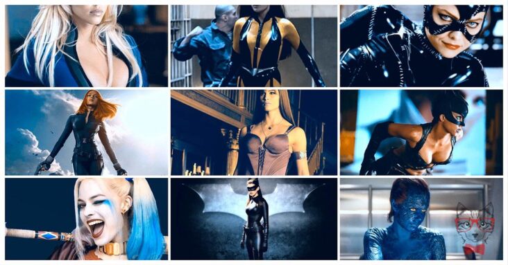 10 Super heroines and sexiest super villains of the cinema 10 Super heroines and sexiest super villains of the cinema