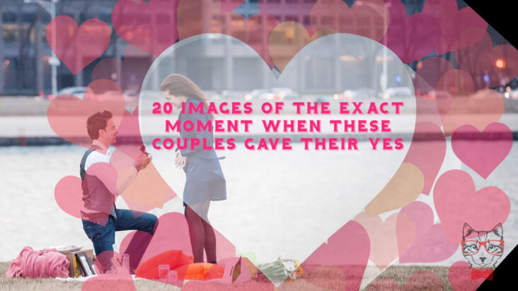 20 Images of the Exact Moment When These Couples gave Their Yes 20 Images of the Exact Moment When These Couples gave Their Yes