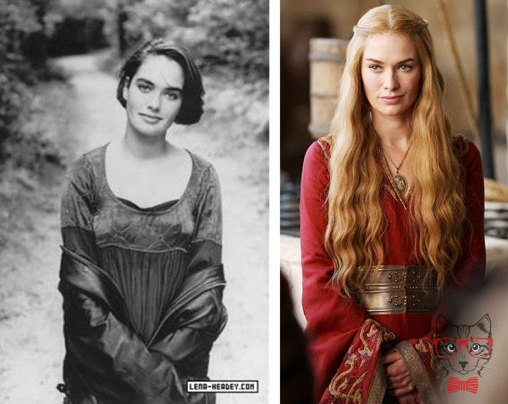 That's what the Game Of Thrones characters looked like when they were young