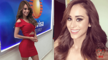 Yanet Garcia is recorded in her room and shows what her lingerie show looks like