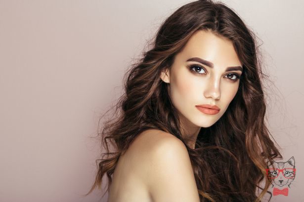 How to take care of your skin without spending money. Beautiful woman with make up