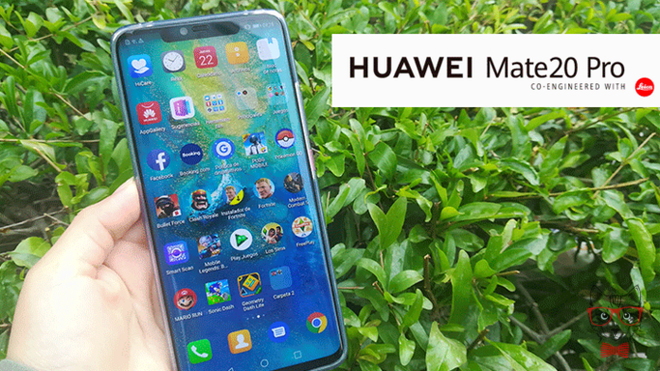 Huawei Mate 20 Pro: first impressions of the smartphone with triple camera and artificial intelligence of Huawei huawai