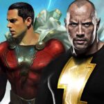 Zachary Levi as Shazam and Dwayne Johnson as Black Adam Fan Made Art