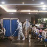 Image of a hospital in New Delhi capital of India