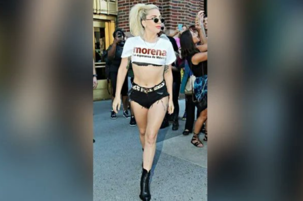 Lady Gaga has never worn a t shirt in support of