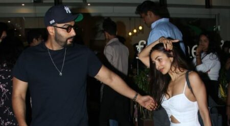 Famous Celebs who are dating star kids include Malaika Arora and Alia Bhatt.