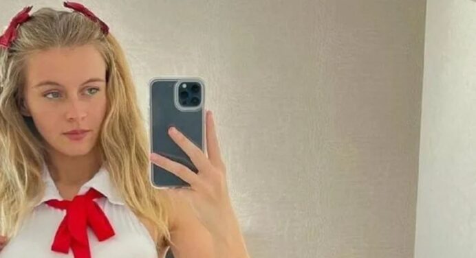 Vera Dijkmans is all the rage on Instagram with her tiny lace innerwear
