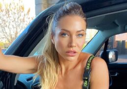 Adabel Guerrero danced with a tiny bikini and the temperature rose in the middle of winter