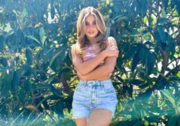 American Addison Rae captivated her followers on social networks by posing with a cute pink dress