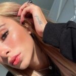 How beautiful! Fernanda Moreno leaves you breathless when posing in front of the mirror with a lace bodysuit Capture 10