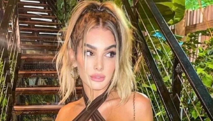 Lyna Pérez shows her great charms in a tight dress with a neckline image 1 121