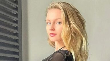 Vera Dijkmans Takes Her Fans By Surprise With Her Tiny Blue Bikini On