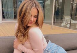 Addison Rae is no longer brunette as she has lightened her hair in a beautiful blonde shade in honey.