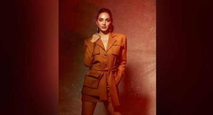 Kiara Advani sets up a camel color co-ord of 28 thousand for the promotion of Sher Shah