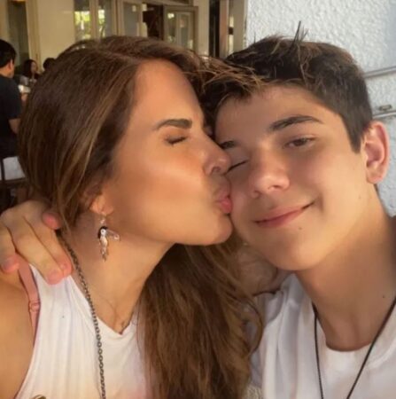 Gloria Trevi celebrates her youngest son's birthday; he is already a man Gloria Trevi celebrates her youngest son's birthday; he is already a man