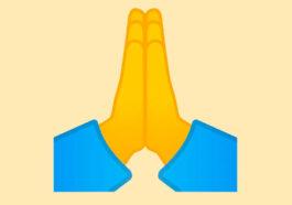 WhatsApp what it means and when to use the emoji of the hands together