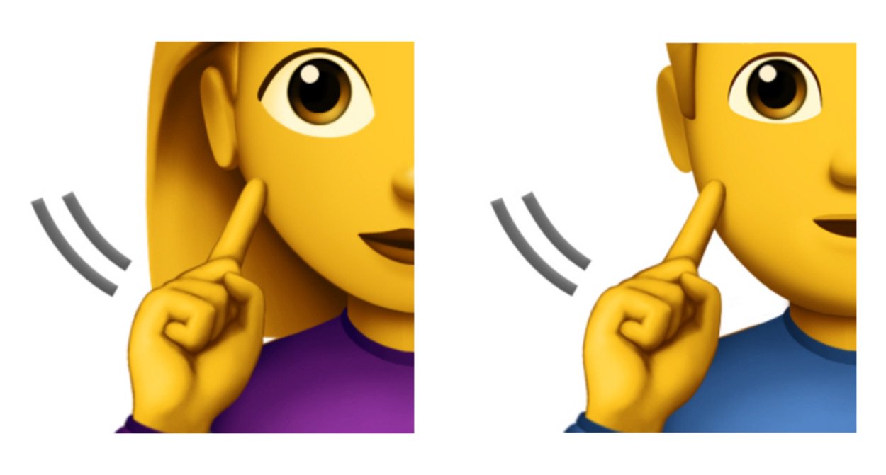 apple deaf sign emoji emojipedia