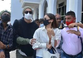 Alia Bhatt and Ranbir Kapoor at Jodhpur airport
