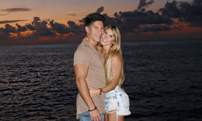 Chyno Miranda and Natasha Araos