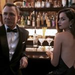 Daniel Craig left and Ana de Armas in a scene from No Time To Die