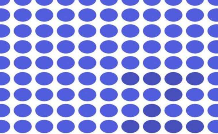 Find the hidden letter between the dots in less than 10 seconds