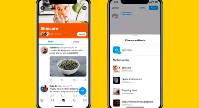 Twitter introduces Communities and is very similar to Facebook groups