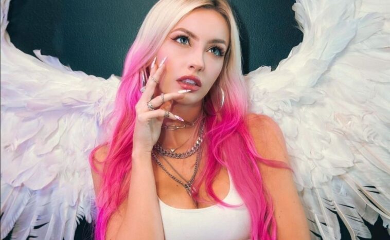 Katie Angel is flying