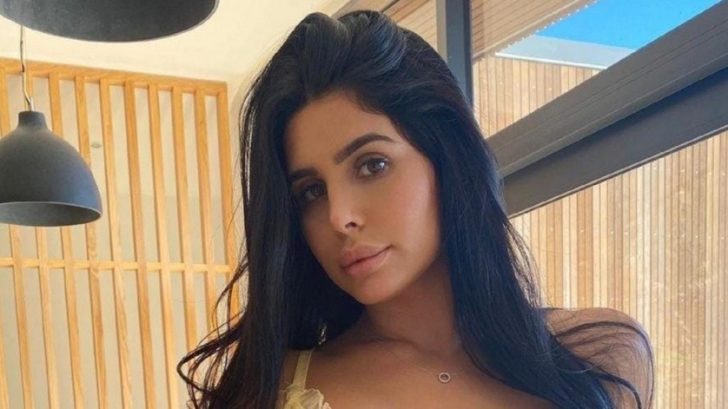 Lily Adrianne Steals Instagram Looks With A Revealing Bodysuit.