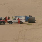Paramedics rushed to Shelly Beach north of Coffs Harbour following reports of a shark attack on Sunday morning.