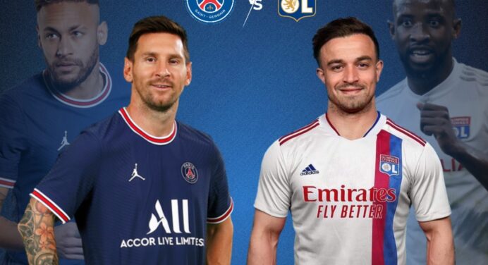 PSG vs Lyon live online today the Ligue 1 match; live result