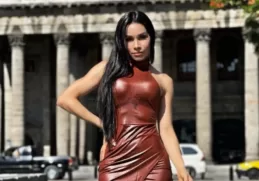 Yuliett Torres with a heart attack waist in his networks