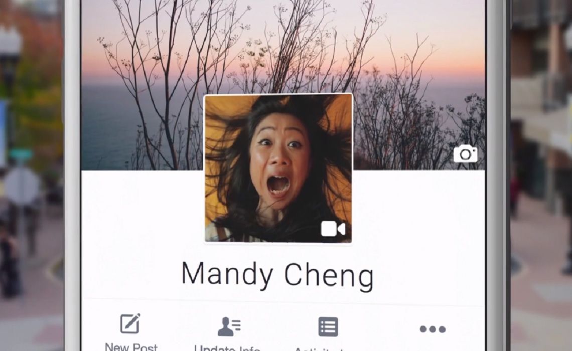 Facebook: so you can place a profile photo on the move
