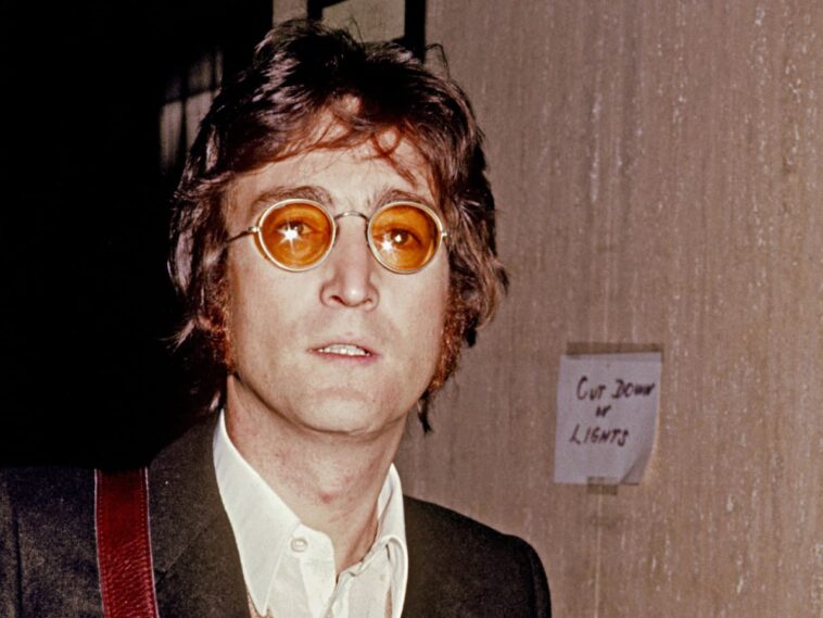 john lennon poses for a photo circa 1973 in new york city new york photo by vinnie zuffante michael ochs archives getty images