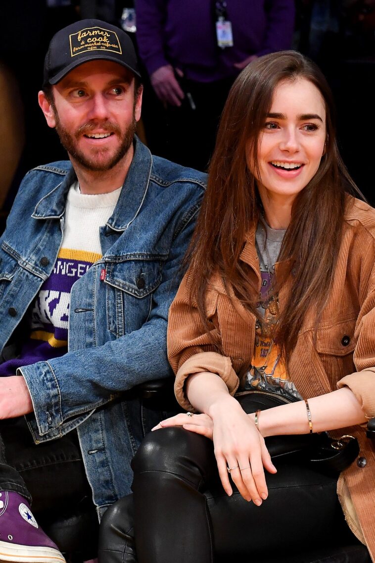 Lily Collins and Charlie McDowell are now husband and wife! lily collins y charlie mcdowell
