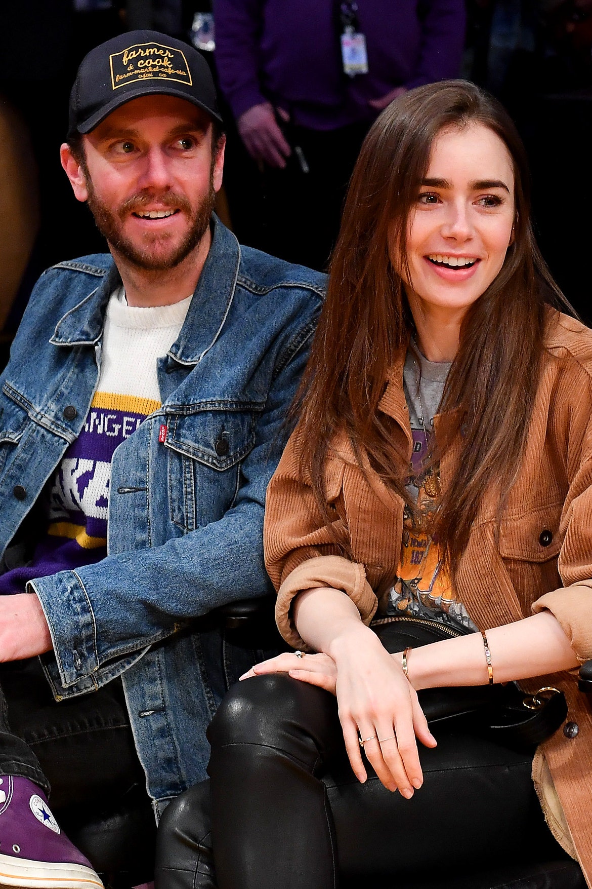 lily collins y charlie mcdowell