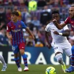 Madrid and Osasuna play out a scoreless draw in La Liga, while Rayo Vallecano defeats Barcelona. 16350860502152