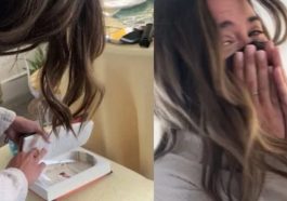 A young man proposes to his girlfriend while concealing the ring inside a Harry Potter book YouTube