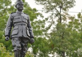 Netaji Subhash Chandra Bose statue at NSIT