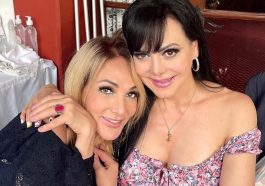 Olivia Collins and Maribel Guardia have been friends for years.