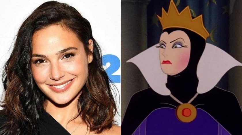 Gal Gadot and the Evil Queen