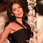 María León dazzles her fans with a flirty zebra swimsuit LEON 0