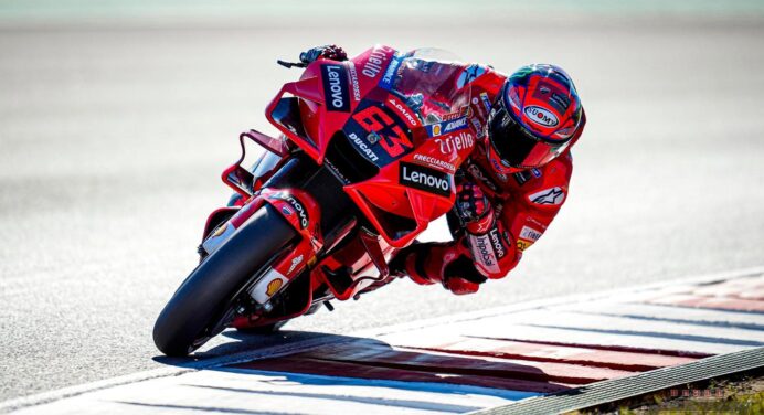 MotoGP: “Pecco” Bagnaia celebrated the day at the Algarve Grand Prix