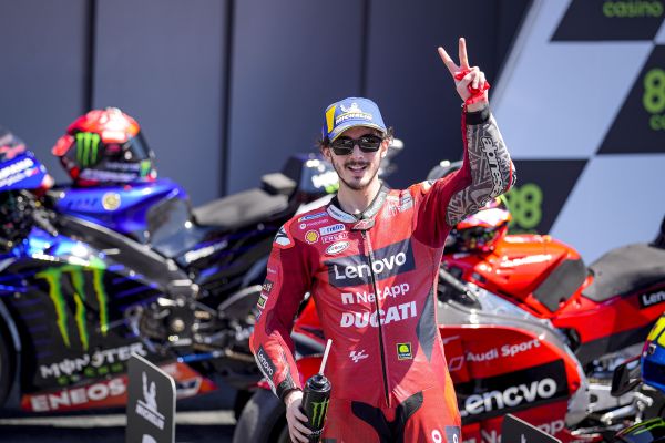 MotoGP: “Pecco” Bagnaia celebrated the day at the Algarve Grand Prix