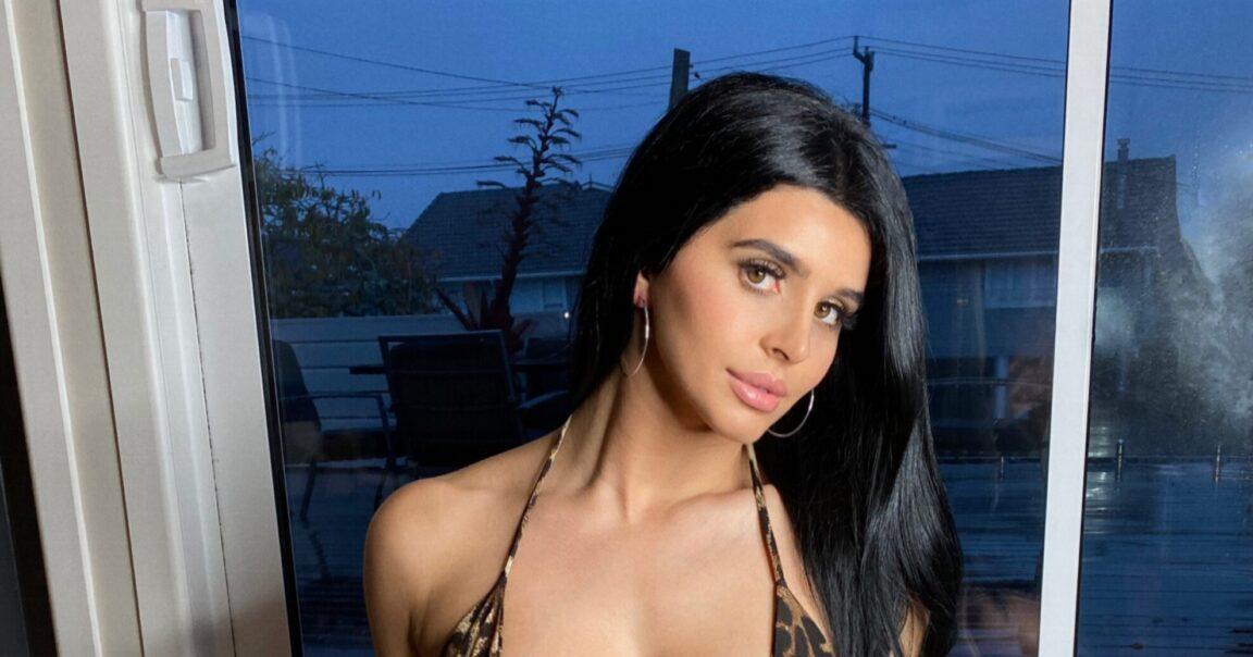 Lily Adrianne Impresses Her Followers By Modeling Her Bodysuit From The