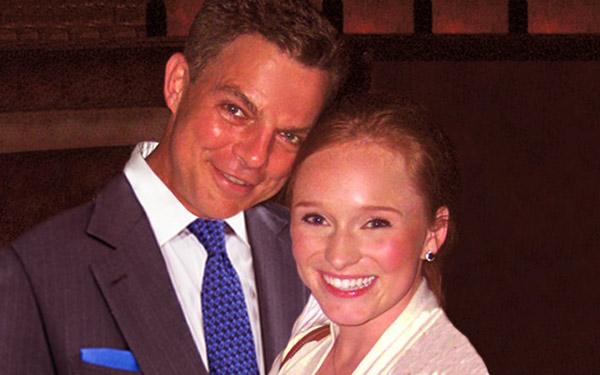 Virginia Donald with her ex husband bio geekybar
